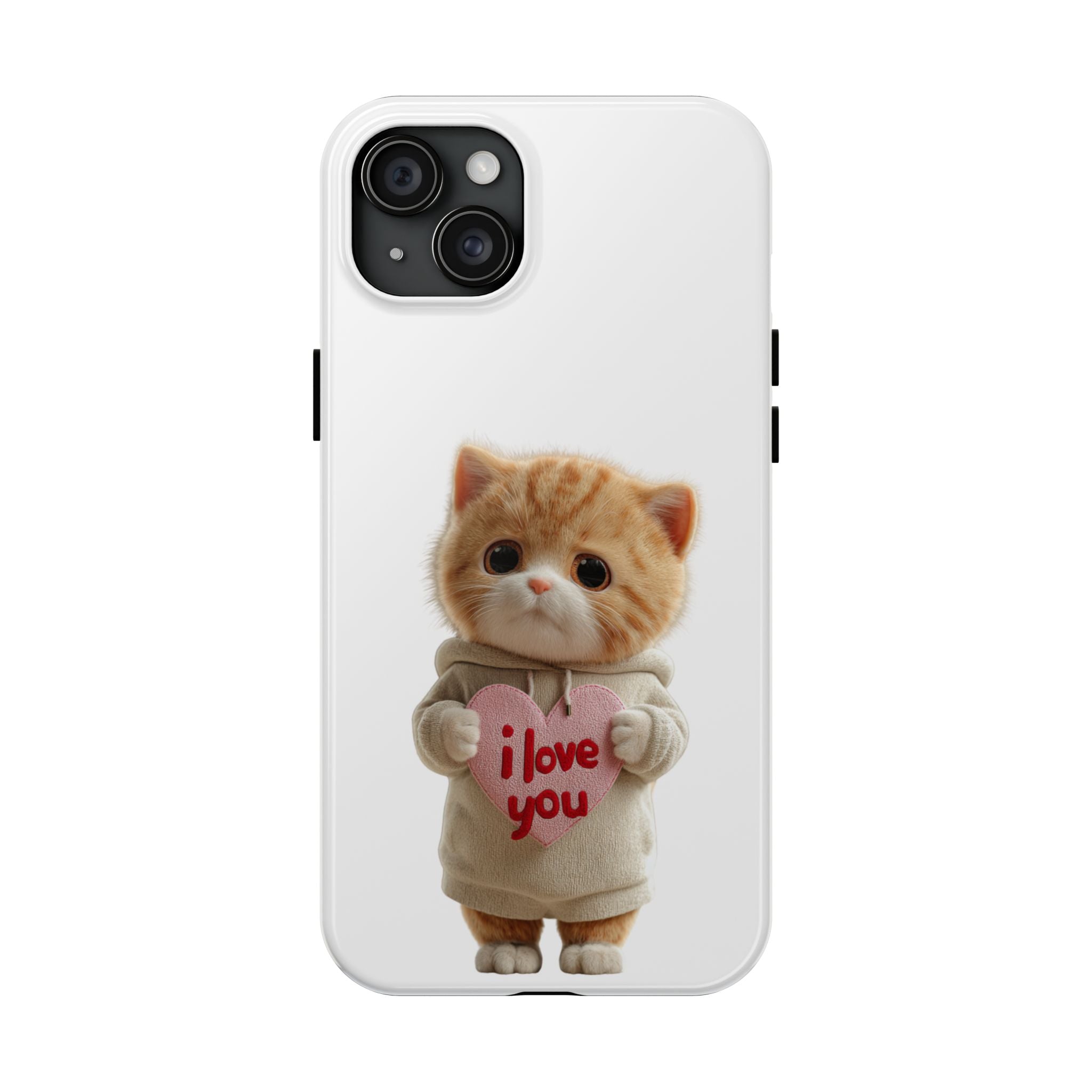 Cute Cat Love Phone Case