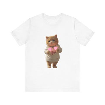 Cute Cat Love Jersey Tee