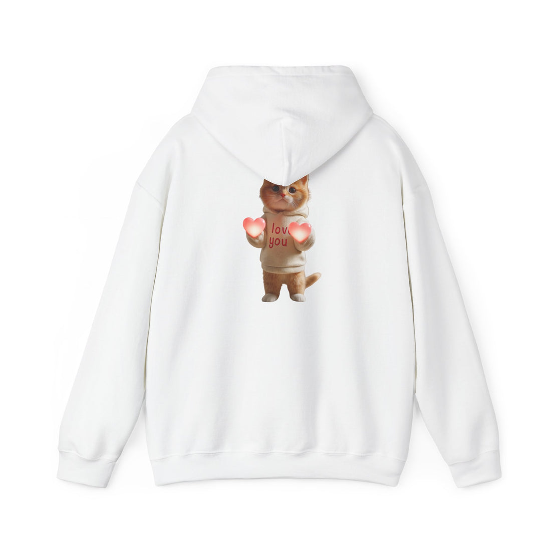Cute Cat Love Hoodies