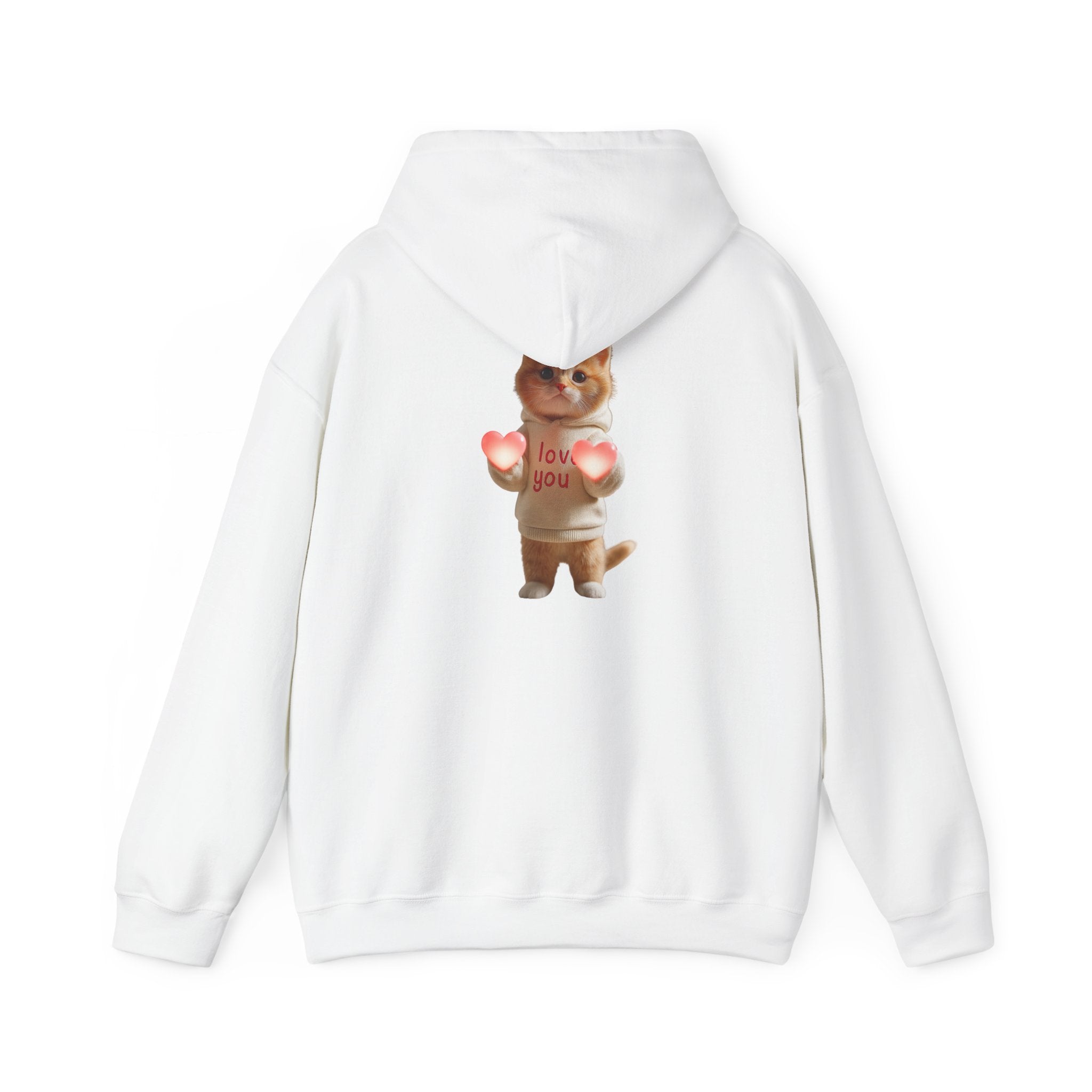 Cute Cat Love Hoodies