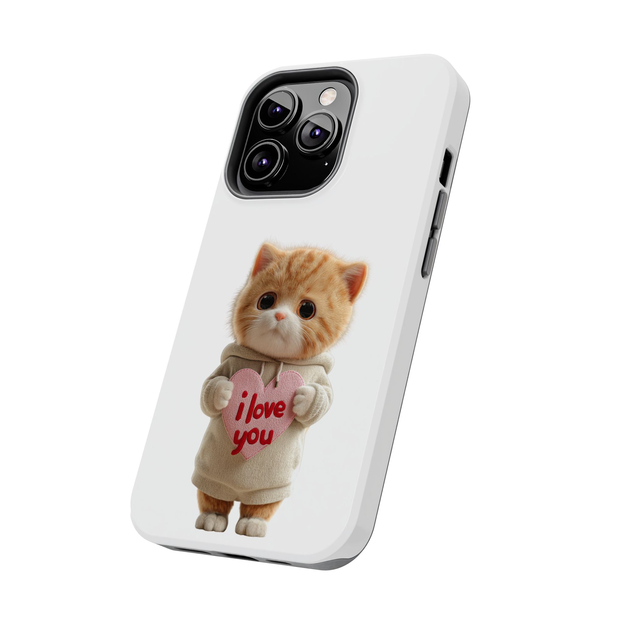 Cute Cat Love Phone Case