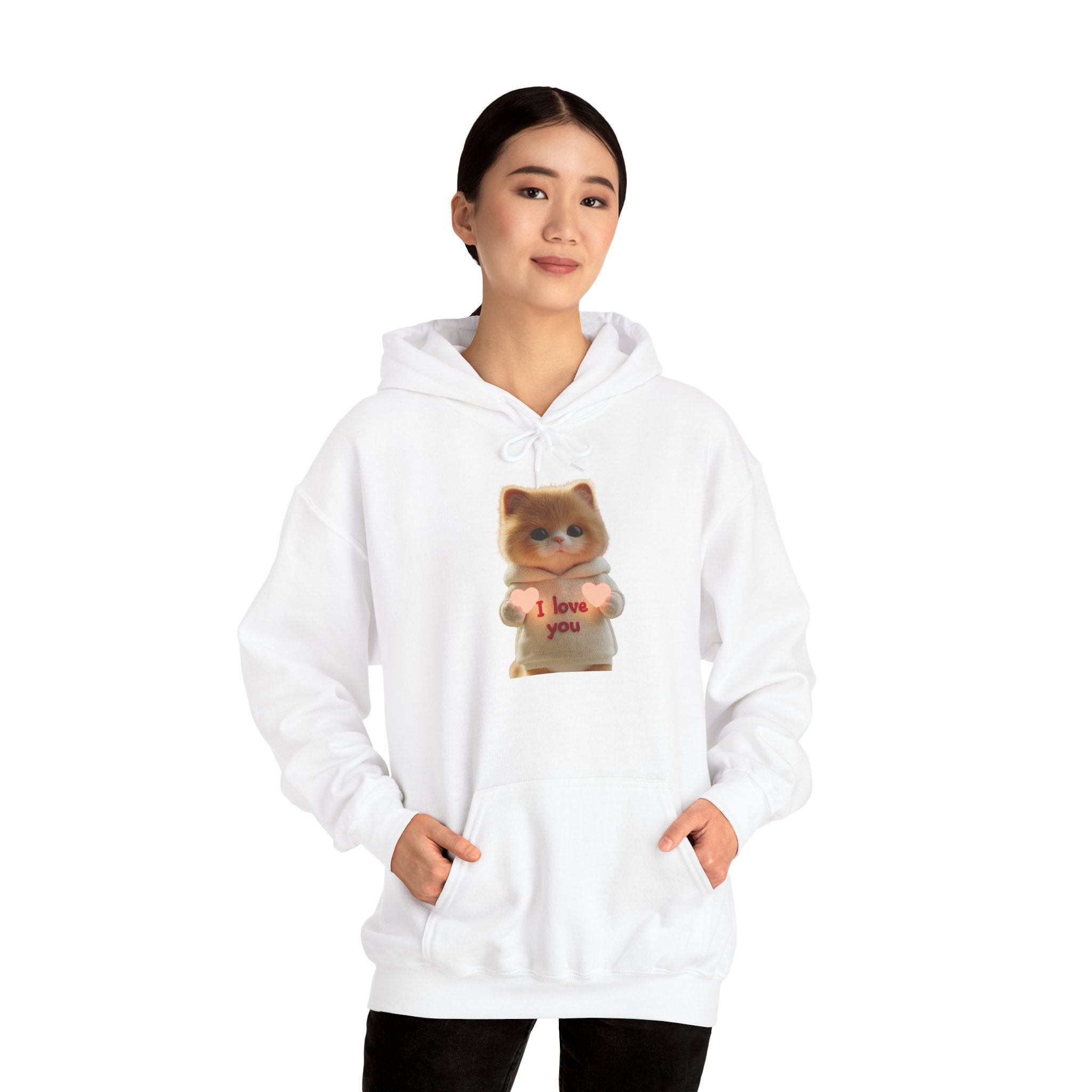 Cute Dog Love Hoodie