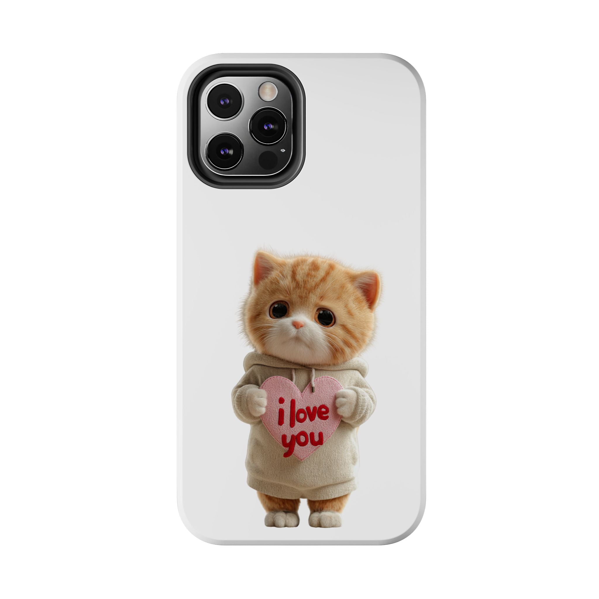 Cute Cat Love Phone Case