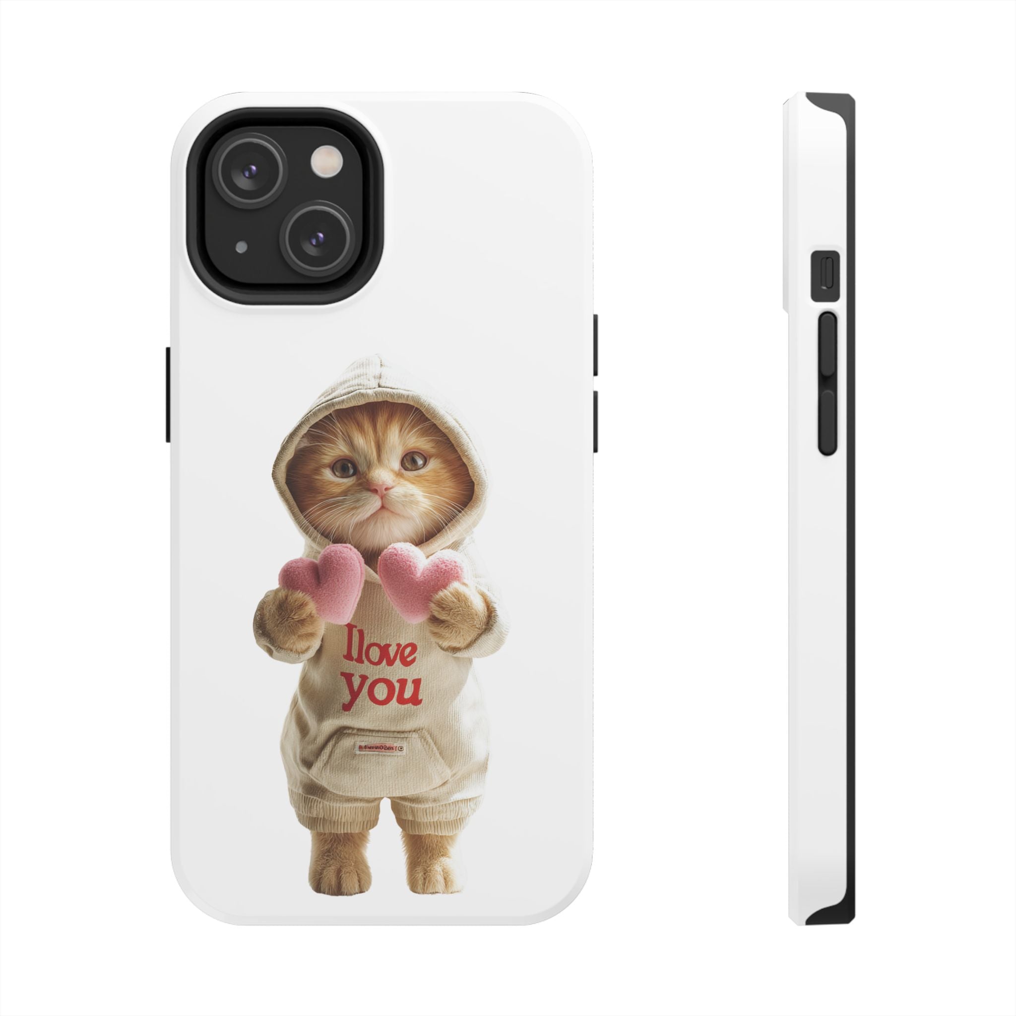 Cute Cat Love Phone Case