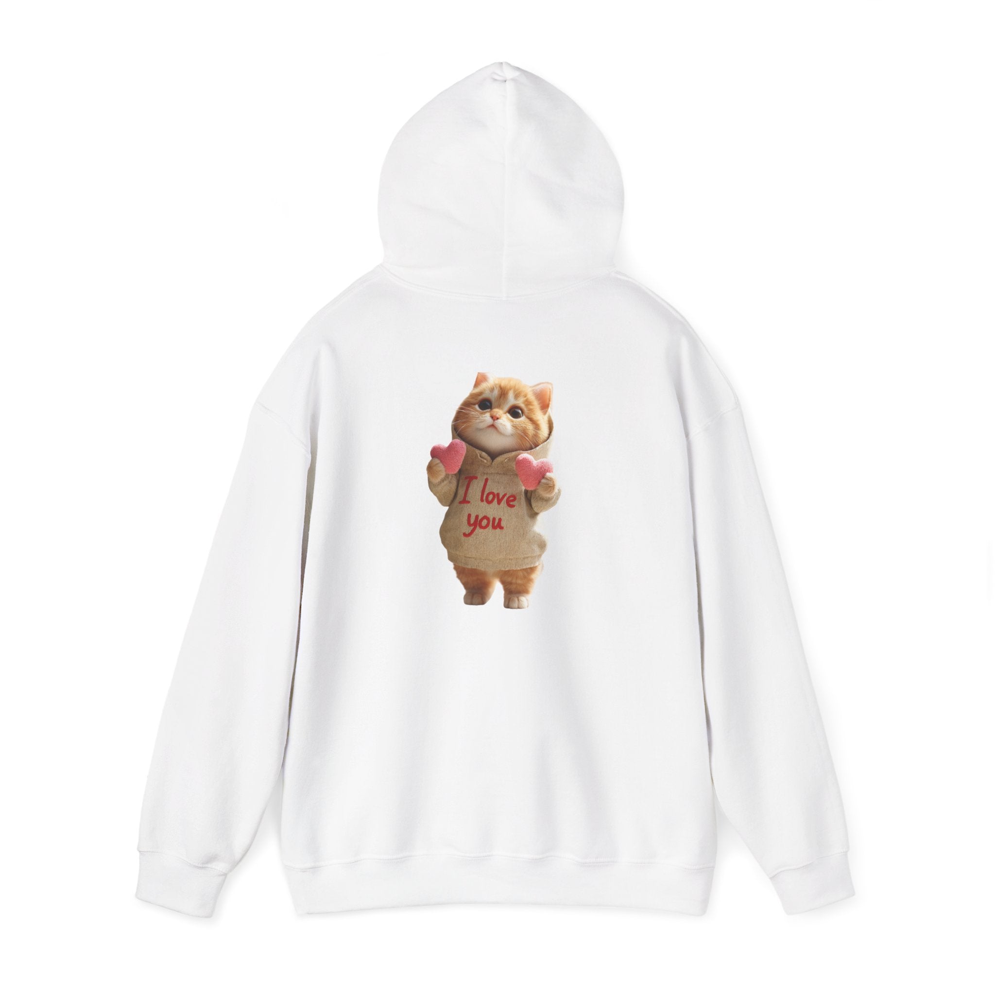 Cute Cat Love Hoodie