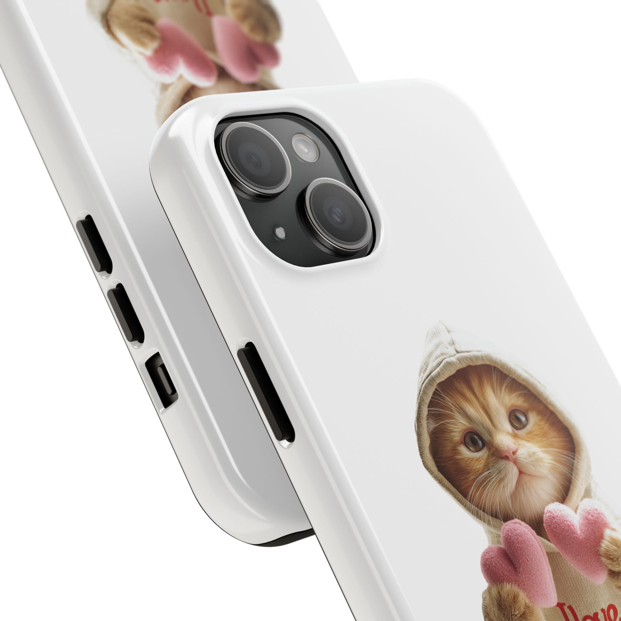 Cute Cat Love Phone Case